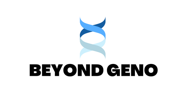 Beyond Geno Logo Rectangle White